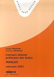 Concours externe, professeurs des écoles