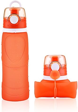 Portable Water Bottle from InnoMagi, BPA Free Leakproof Outdoor, Sports, Fitness &amp; Gym Water Bottle,26oz/750ml (Orange)