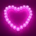 SAMYO Set of 24 Battery Flameless & Smokeless LED Tealight Candles - Pink/Purple Candlelight