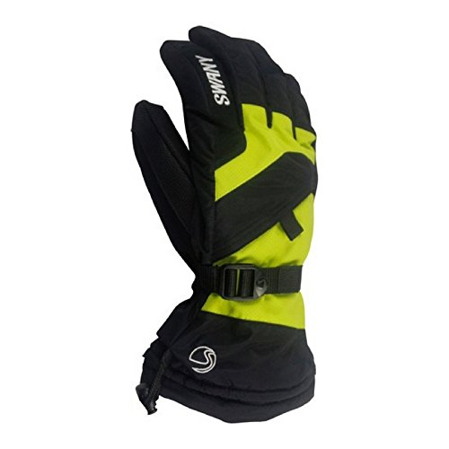 Swany Men's X-Over Glove - Black/Lime - Medium