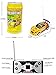 Coke Can Fast Mini RC Micro Racing Car RC Hobby Vehicle Toy（1PCS） (YELLOW RED)