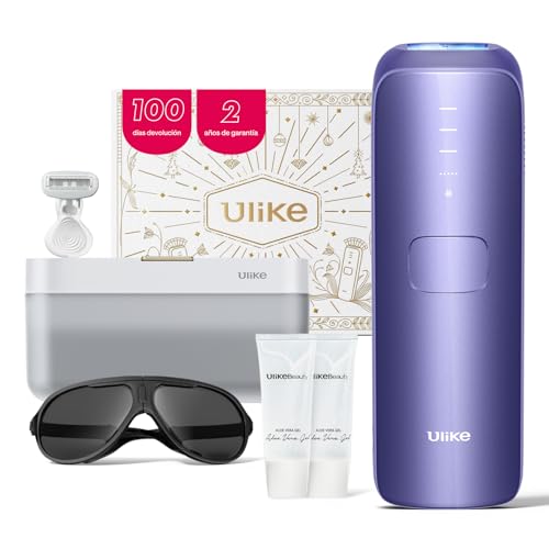 Ulike Air 3 Deluxe Pulsed Light Epilator for Women and Men, Virtually Painless Results, Alternative to Laser Hair Removal, with UV Sterilizer and Aloe Gel