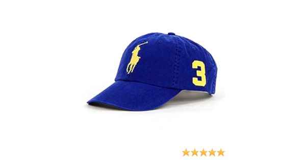 blue polo hat