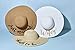 The Chic Soul Beach Floppy Hat for Bridal Shower Gift Bachelorette Party (Just Married)