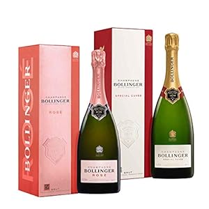 Exklusive Champagner im Geschenkset (Bollinger 2×0,75l)