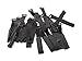 25 pcs Cable Ties 8-Inch with plastic buckle end - Wire Cord Straps and Reusable Hook Loop