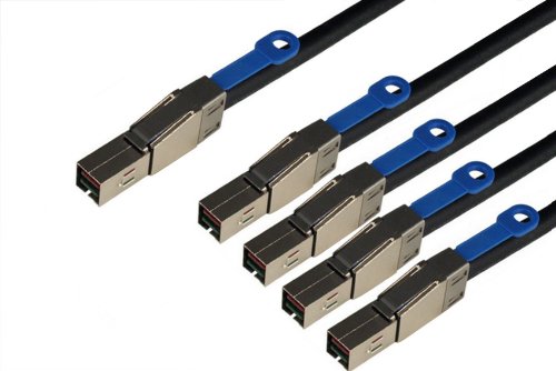 Data Storage Cables, p/n C5555X4-1M: HD Mini SAS - HD Mini SAS x 4, 1M, 30awg [Electronics]