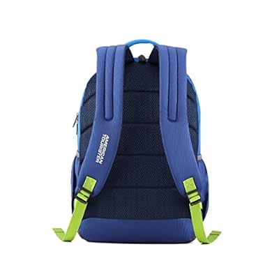 American Tourister 29 Ltrs Blue Casual Backpack (AMT Mist SCH BAG01 Blue)(48.5CMs)