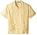 Cubavera Men's Short-Sleeve 100% Linen Guayabera