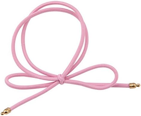 dolly2u 8PCS Girls Hair Elastics Hair Ties Ponytail Holders Hair Accessories, Light Pink