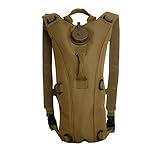 Water Pack 3L/100 oz Tactical Light Weight Hydration Backpack Water Bladder Pack Reservoirs Water Bag Camping Bag for Hiking, Running, Camping, Climbing, Cycling, Walking, Hunting (F)