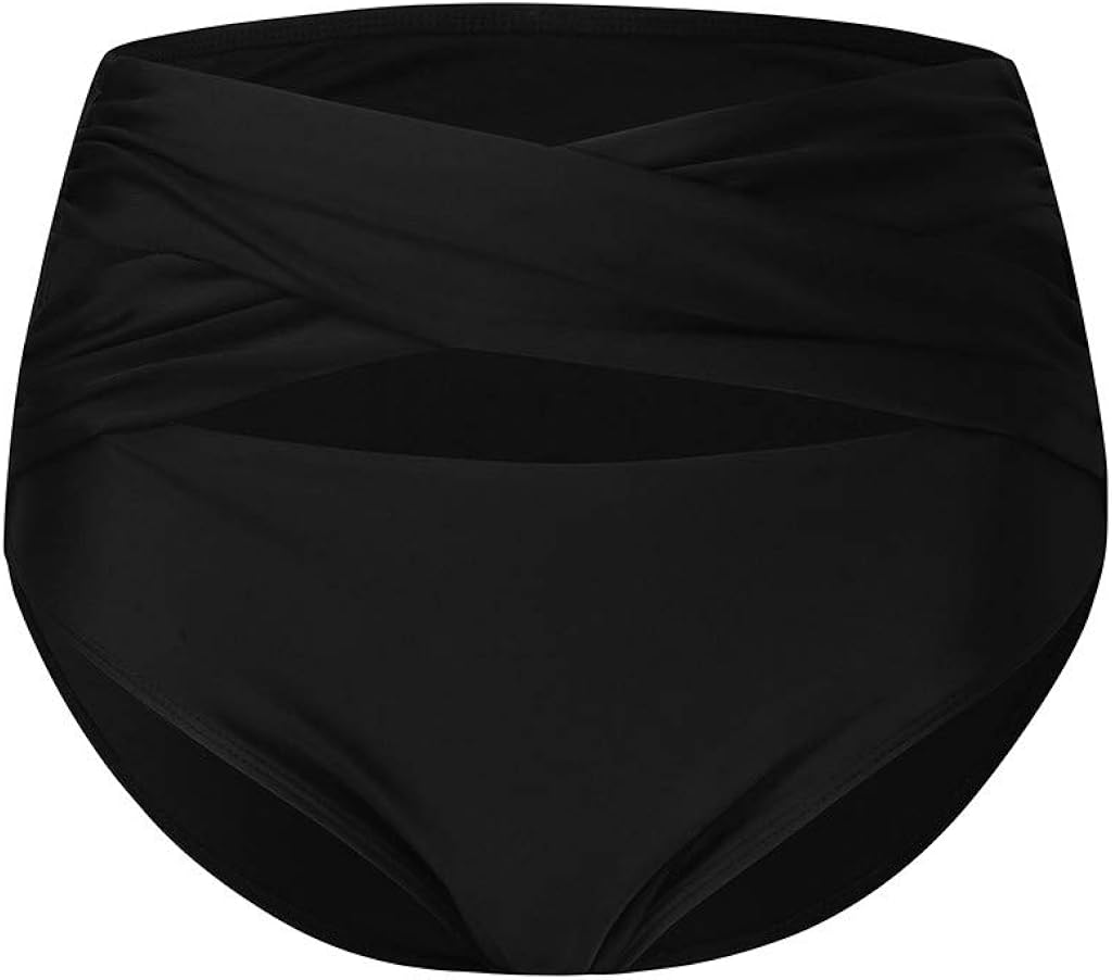 YOCheerful Swimsuit Bottoms Women High Waist Ruched Bikini