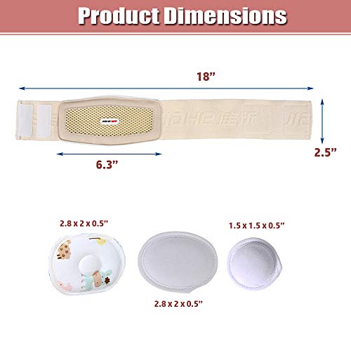 Umbilical Hernia Belt Baby Belly Button Band Infant Newborn Belly Band