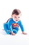 Superman Costume Coverall with Cape