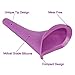 JKNNV Female Urination Device,Lightweight Silicone Portable Travel Urinal Stand up/Pee - 4Pcs