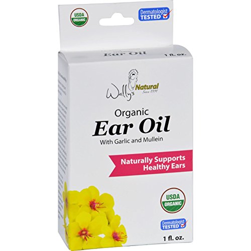 Wally s Natural Products Organic Ear Oil, Unique Blend, 1 Fluid Ounce