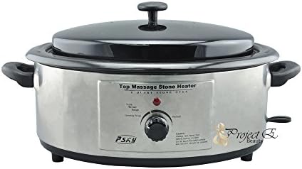 Project E Beauty Pro Hot Warm Stone Stones Rocks Massage Warmer Heater Spa Salon Use Care Kit a