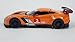 Kinsmart 2016 Pratt & Miller Orange Chevy Corvette C7 #3 Racing 1/36 Scale Diecast