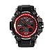 SINOBI Men's Sport Watch Digital Analog Waterproof Military LED Rubber Strap Wrist Chronograph Watch