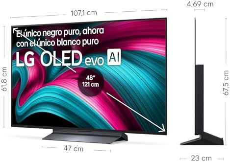 OLED48C57LA - Smart TV OLED EVO AI 48" 4K, 2025