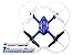 Tenergy 111503 Syma X11C 4CH 2.4Ghz RC Quadcopter Drone with HD Camera & LED Lights (Exclusive Thunder Blue), White