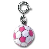 CHARM IT! Pink Soccerball Charm
