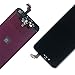 Screen Replacement for iPhone 6 Plus 5.5'' BLACK COLOR with Tools,Instruction and Two Screen Protectors,LCD Repair Kit Display Full Front Touch Screen Digitizer Frame Assembly (Black)