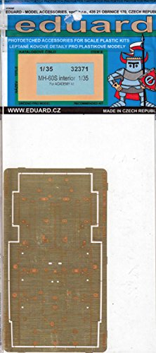 EDU32371 1:32 Eduard PE - MH-60S Seahawk Interior Detail Set (for use with the Academy kit) MODEL KIT ACCESSORY