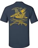 Gadsden and Culpeper Right To Bear Arms T-Shirt - Blue Dusk - 2XL