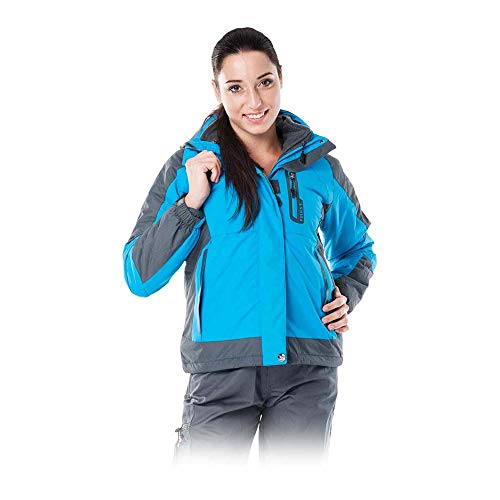 Reis TREEFROG_NSL Firrst. Gefütterte Schutzjacke, Blau-Grau, L Größe