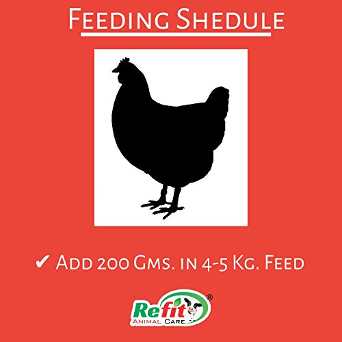 REFIT ANIMAL CARE Broiler Weight Gainer & Growth Promoter for Poultry (Broiler+ 5 Kg.) SHOP