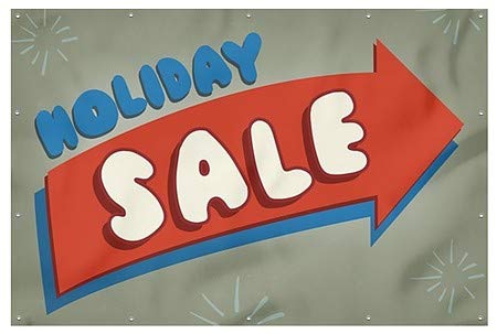 Amazon Com Cgsignlab Holiday Sale Nostalgia Arrow Heavy Duty