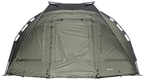 Carpline24 Angelzelt Block Bivvy I stabiles 1-Mann-Karpfen-Zelt wasserdicht 10.000mm Wassersäule I sehr schneller Aufbau…