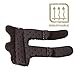 Malt Goods Trigger Finger Splint, Breathable with Airhole, Built-in Aluminum Great for Mallet Finger, 4PCS (2 Finger Brace+2 Finger Sleeves)