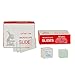 OMAX XA960506 100 Piece Blank Glass Frosted Slides and 100 Piece Cover Slips