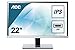 AOC I2267FW 22-Inch Class IPS Frameless/Slim LED Monitor, Full HD,250 cd/m2 Brightness,5ms,50M:1 DCR,VGA/DVI