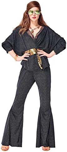 Womens Vintage 70s Dancing Fox Disco Dall Dazzler Costume