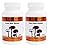 Organic Pure Red Reishi (Ganoderma lucidum) 500 mg - by Aloha Medicinals 2 Bottles of 90 Capsules