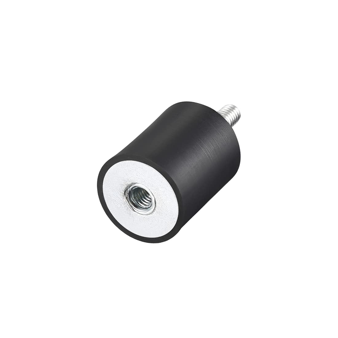 sourcing map M6 Male Female Rubber Vibration Isolators Mounts Shock Absorber D25mm x H30mm