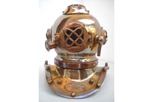 THOR INSTRUMENTS Deep Diving Scuba Style Vintage Retro Mini Divers Helmet Costume Collectibles Divers Diving Helmet Rustic Vintage Home Decor Gifts