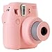 Fujifilm Instax Mini 8 Film Camera with 3-Pack Instant Film, Case, Pack of AA Batteries and Lens Cleaner Cloth, Pink