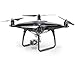 DJI Phantom 4 PRO Quadcopter Drone (Obsidian) with Extra Battery Plus microSD 64GB Card and Aluminum Case Bundle