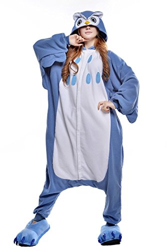 kaguster Kigurumi Unisex-adult Animal Pajamas Sleepwear Costume Owl