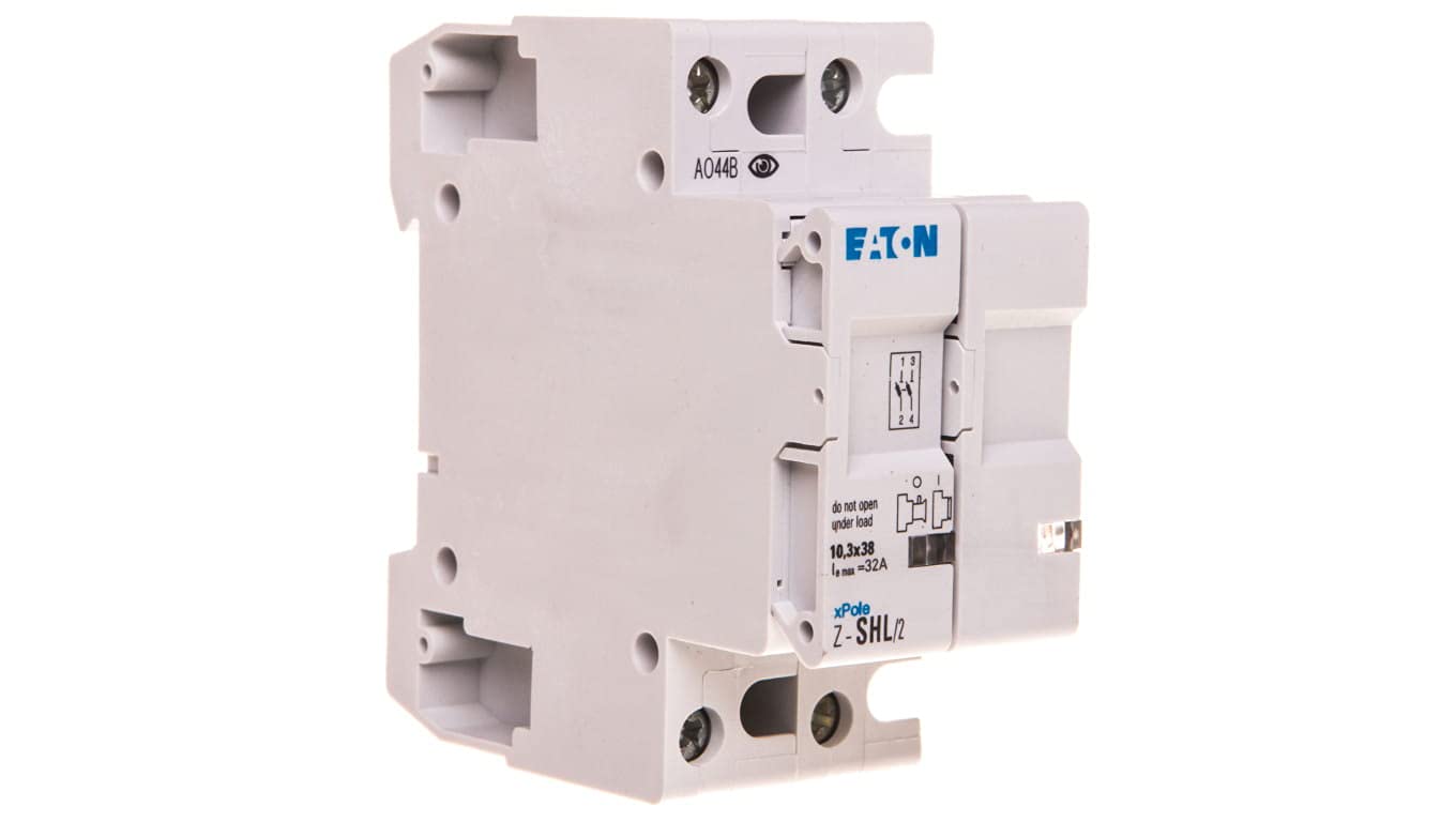 EATON Z-SHL/2 Section Fuse Holder for Z-SH Industries, Yes, 2P, 32A, without Cartridge, Box of 6