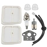 Mckin Air Filter Fuel Line Kit fits Echo SRM260 SRM261 SRM270 SRM2400 SHC260 SHC261 PPT260 PPT261 PAS260 PAS261 HCA260 PE260 PE261 PB260L PB261L Blower Trimmer 90153Y 13031051830