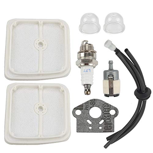 Mckin Air Filter Fuel Line Kit fits Echo SRM260 SRM261 SRM270 SRM2400 SHC260 SHC261 PPT260 PPT261 PAS260 PAS261 HCA260 PE260 PE261 PB260L PB261L Blower Trimmer 90153Y 13031051830