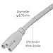 T5 T8 Connecting Wire Extension Cord, 4FT, Double End 3 Pin Lamp Linkable Wire for Integrated LED Tube Ceiling Light Strip to Strip Connecting (4FT, 4 Pack)