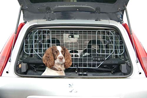 Dog Barrier for SUV's, Cars & Vehicles, Heavy-Duty - Adjustable Pet Barrier, Universal Fit (Certified Refurbished)