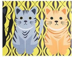 Vinmax Cartoon Doormat, Lovely Entrance Doormat Anti-slip Front Door Mat for Home Bathroom Kitchen Bedroom Living Room Carpet (B)