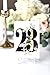 FLUYTCO Table Numbers for Wedding Reception and Decoration – 1 to 30 Double Sided Floral Cards - 4x6 for Banquet, Birthday, Catering, Party and Other Events – Centerpiece Decor